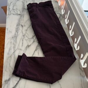 Lucky Brand Plum-Tone Slim Jeans